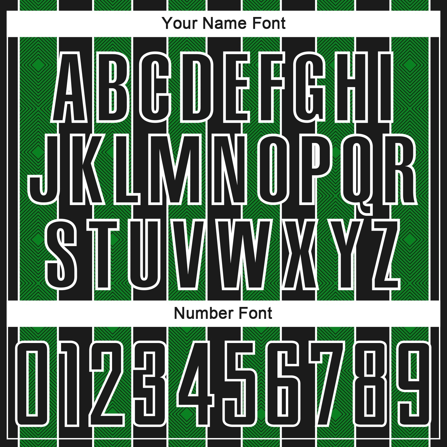 Custom Black Grass Green-White Pinstripe Line Sports Sublimation Soccer Uniform Jersey