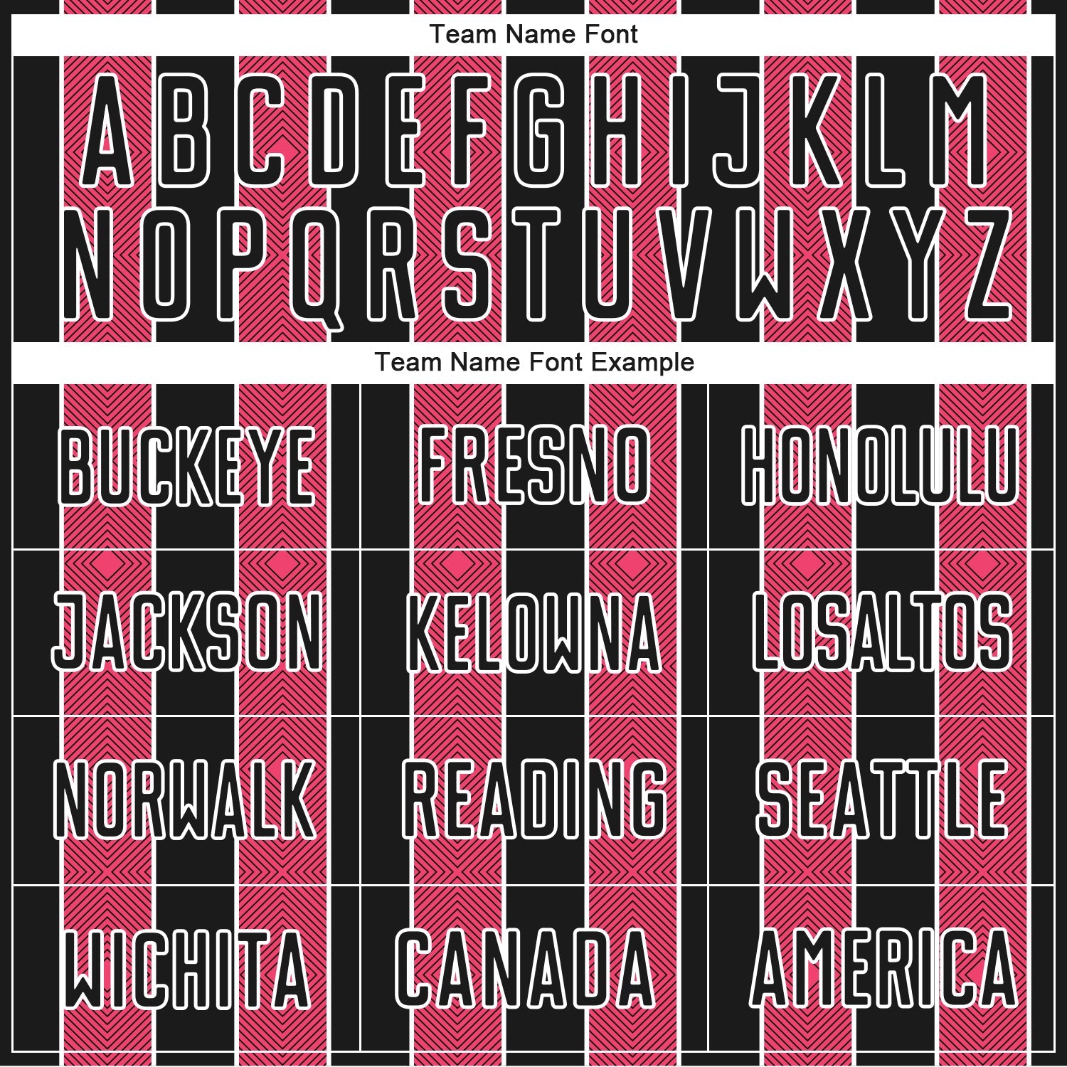 Custom Black Neon Pink-White Pinstripe Line Sports Sublimation Soccer Uniform Jersey