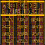 Custom Black Burgundy-Gold Pinstripe Line Sports Sublimation Soccer Uniform Jersey