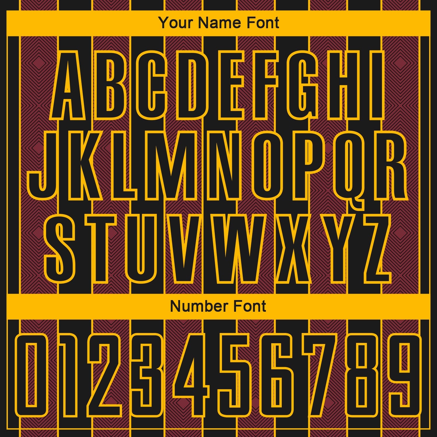 Custom Black Burgundy-Gold Pinstripe Line Sports Sublimation Soccer Uniform Jersey