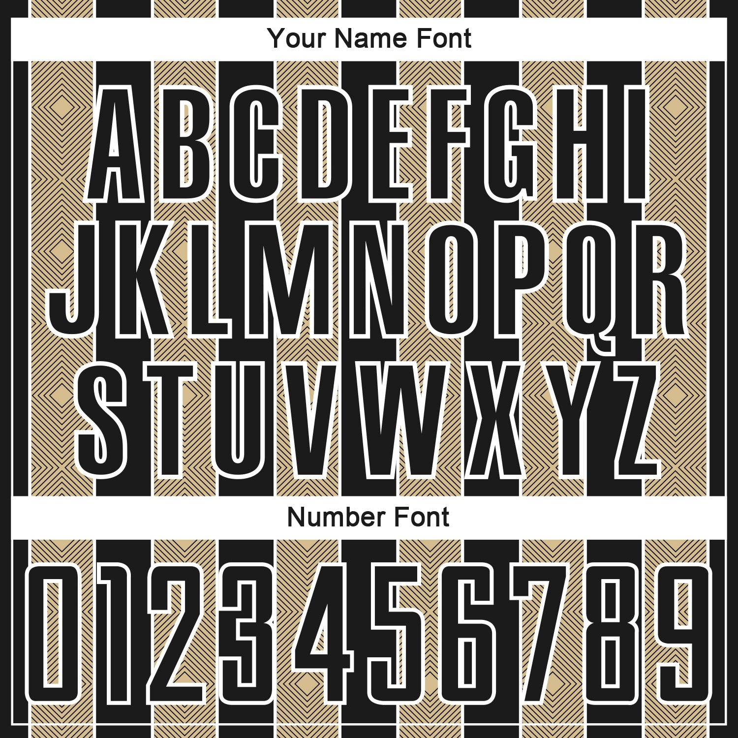 Custom Black Vegas Gold-White Pinstripe Line Sports Sublimation Soccer Uniform Jersey