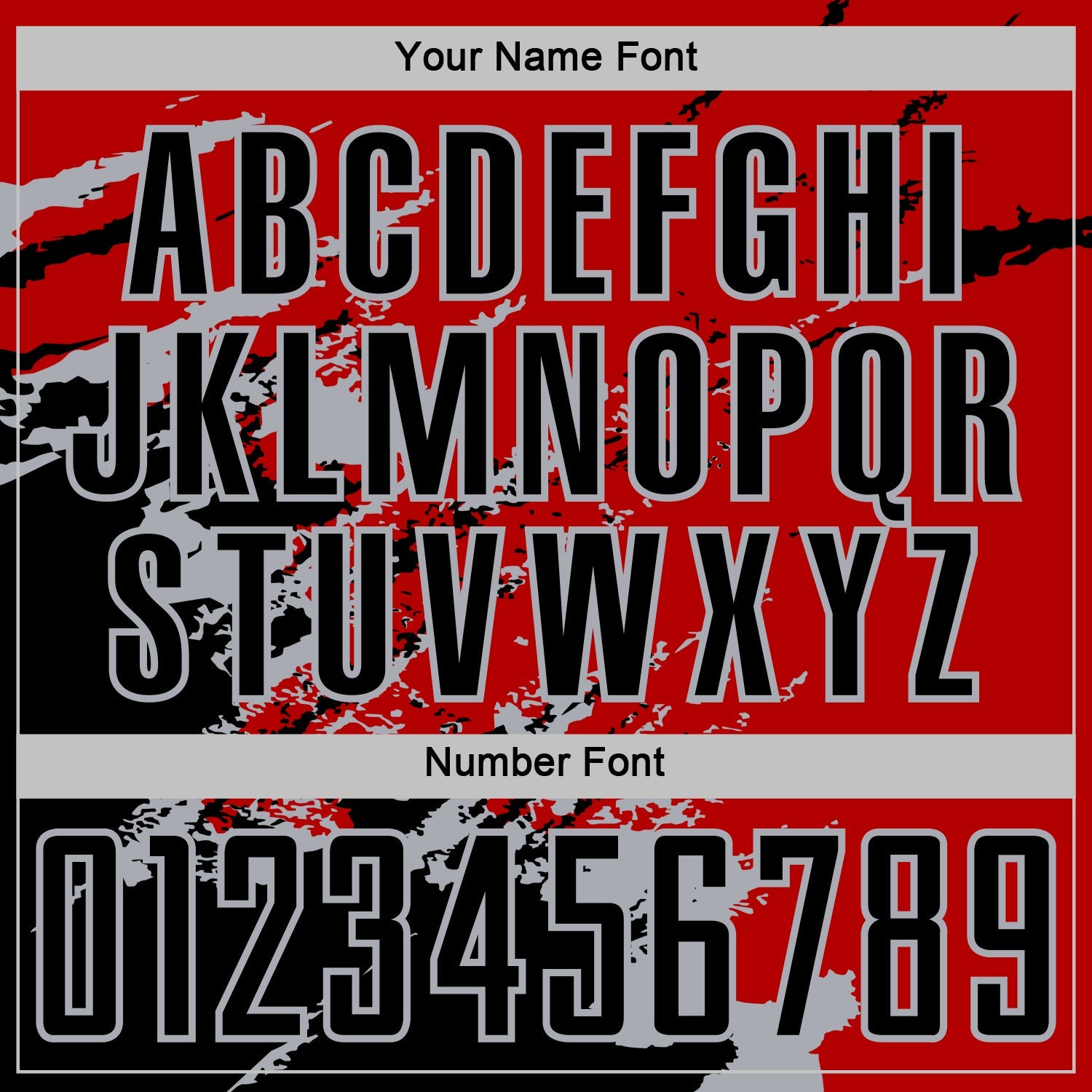 Custom Red Black-Gray Abstract Fragment Art Splash Sports Sublimation Soccer Uniform Jersey