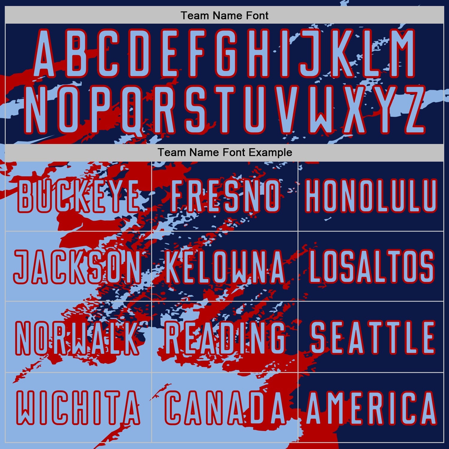 Custom Navy Light Blue-Red Abstract Fragment Art Splash Sports Sublimation Soccer Uniform Jersey