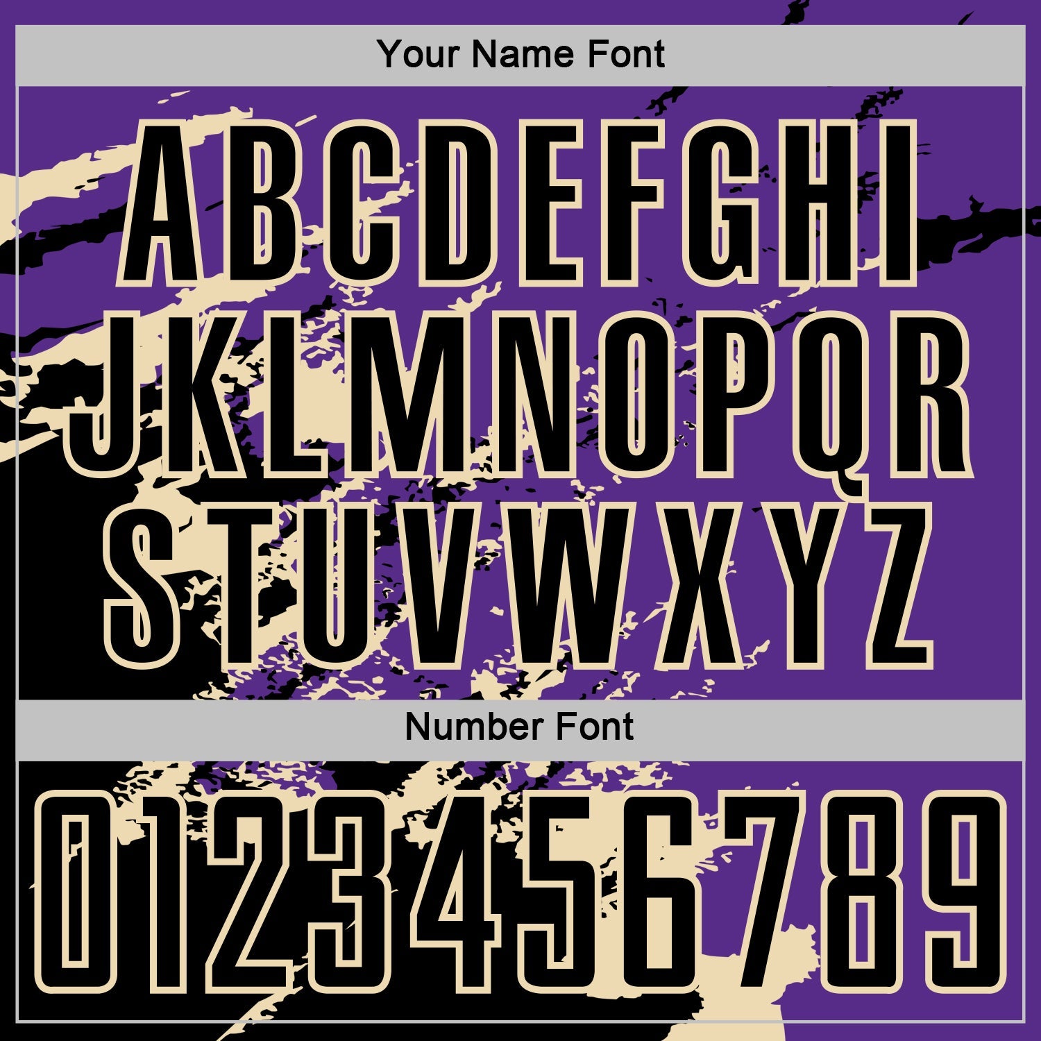 Custom Purple Black-Cream Abstract Fragment Art Splash Sports Sublimation Soccer Uniform Jersey