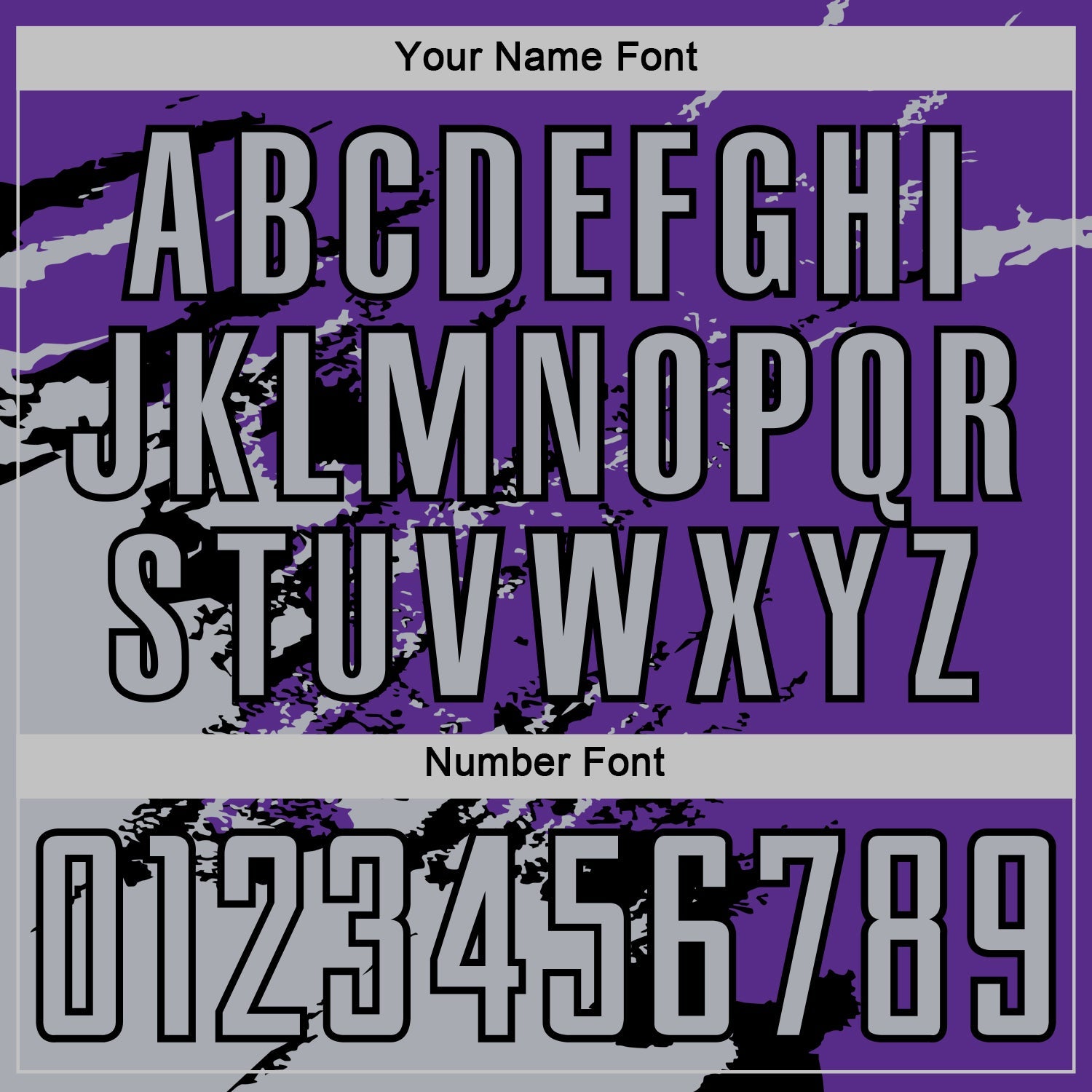 Custom Purple Gray-Black Abstract Fragment Art Splash Sports Sublimation Soccer Uniform Jersey