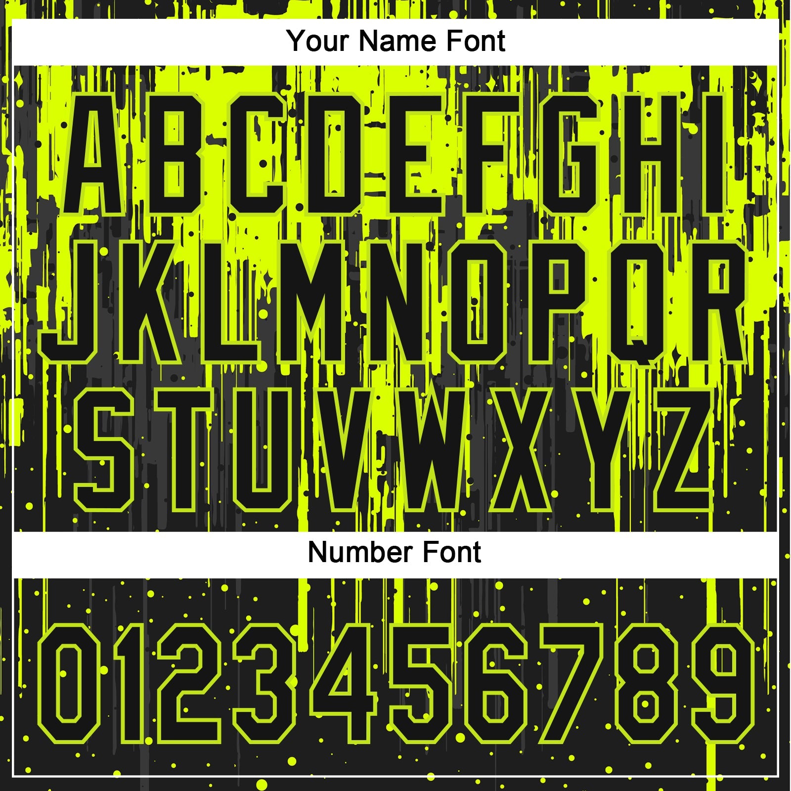 Custom Black Black-Neon Green 3D Pattern Two-Button Unisex Softball Jersey