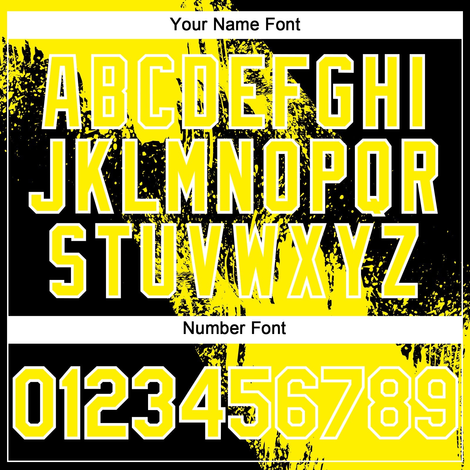 Custom Light Yellow Black-White 3D Pattern Abstract Brush Stroke Two-Button Unisex Softball Jersey