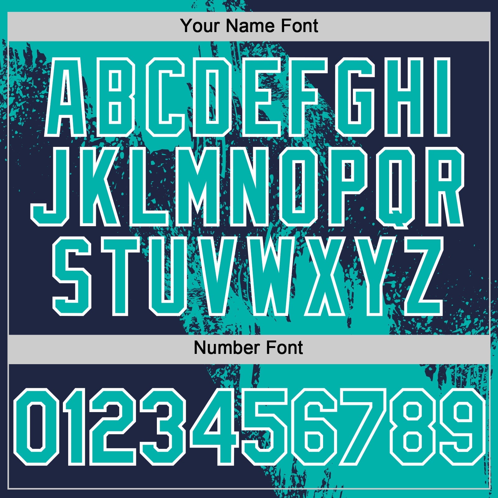 Custom Aqua Navy-White 3D Pattern Abstract Brush Stroke Two-Button Unisex Softball Jersey