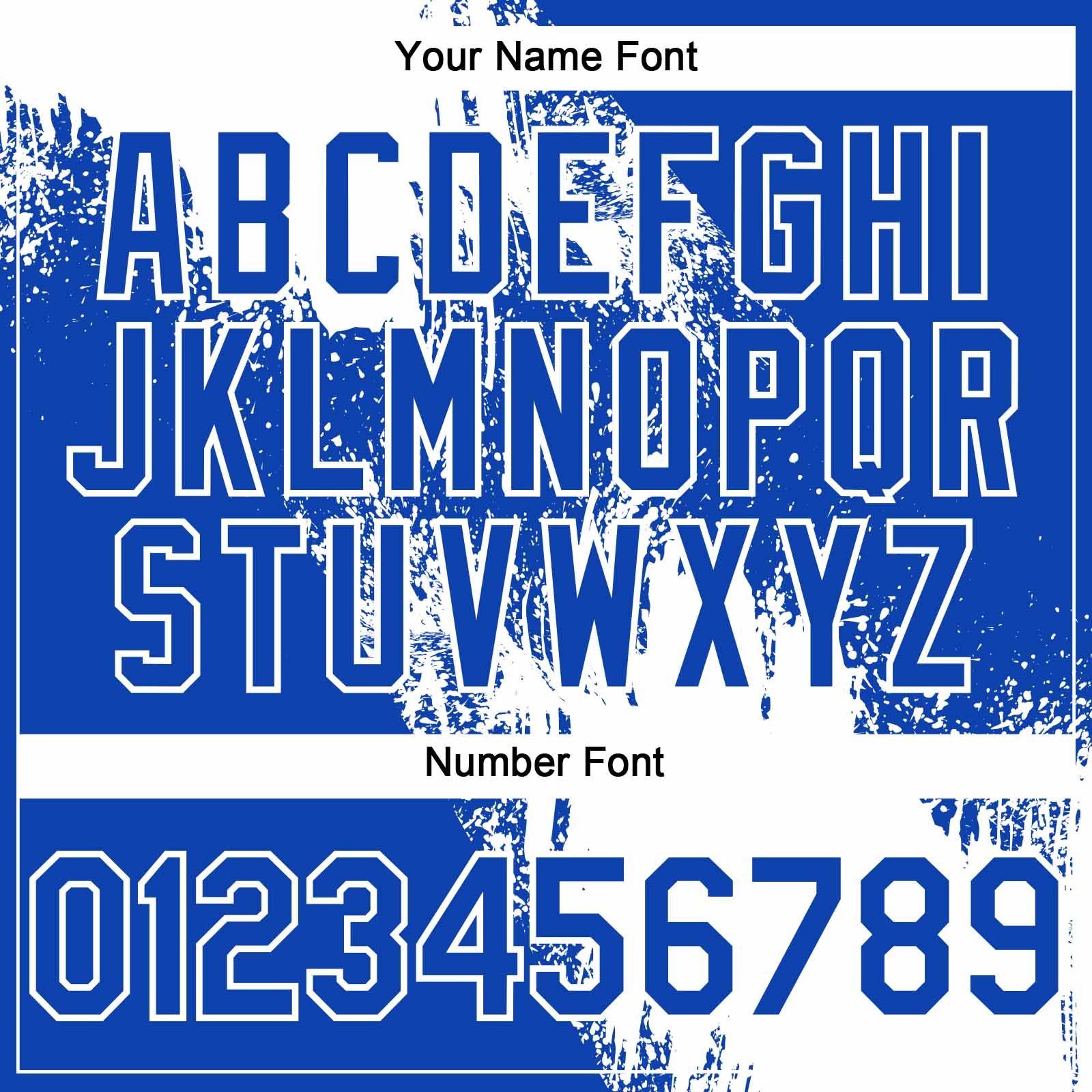 Custom White Thunder Blue 3D Pattern Abstract Brush Stroke Two-Button Unisex Softball Jersey