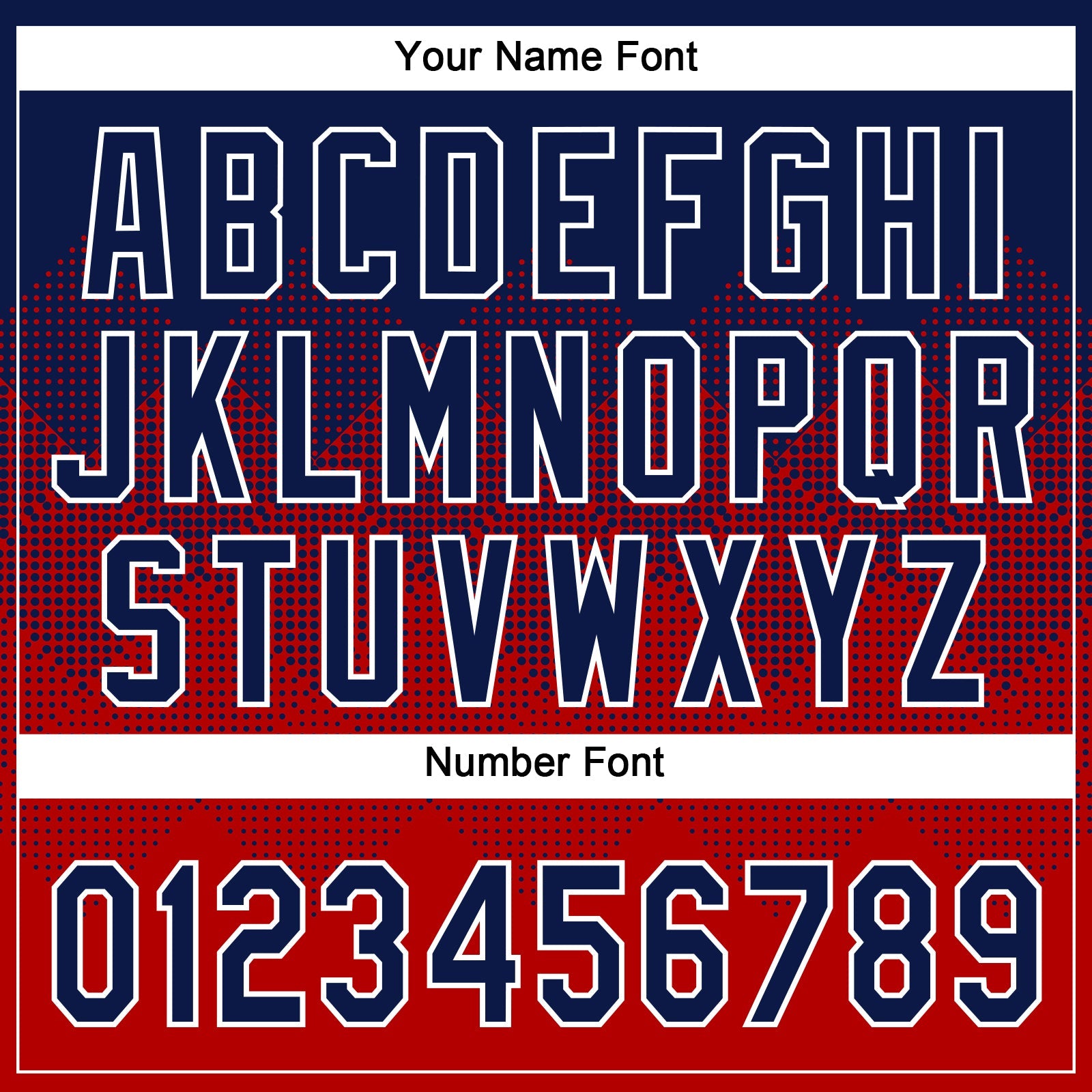 Custom Navy Red-White 3D Gradient Square Shape Two-Button Unisex Softball Jersey