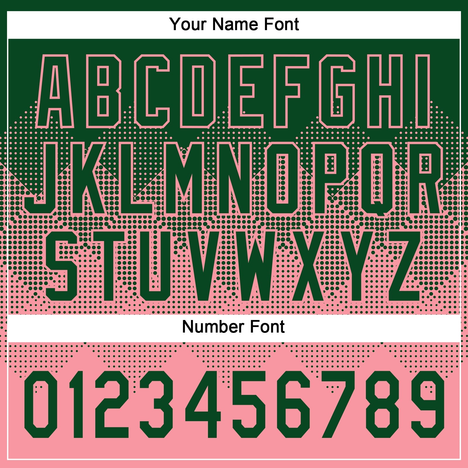 Custom Green Medium Pink 3D Gradient Square Shape Two-Button Unisex Softball Jersey