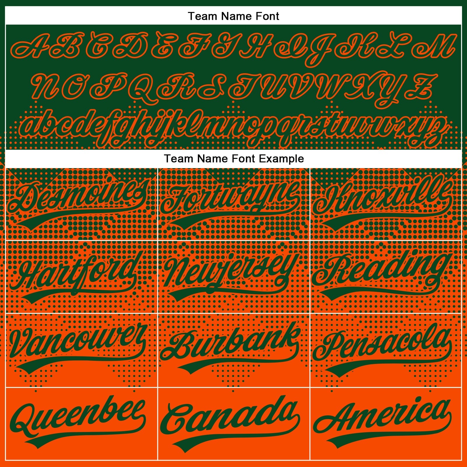 Custom Green Orange 3D Gradient Square Shape Two-Button Unisex Softball Jersey