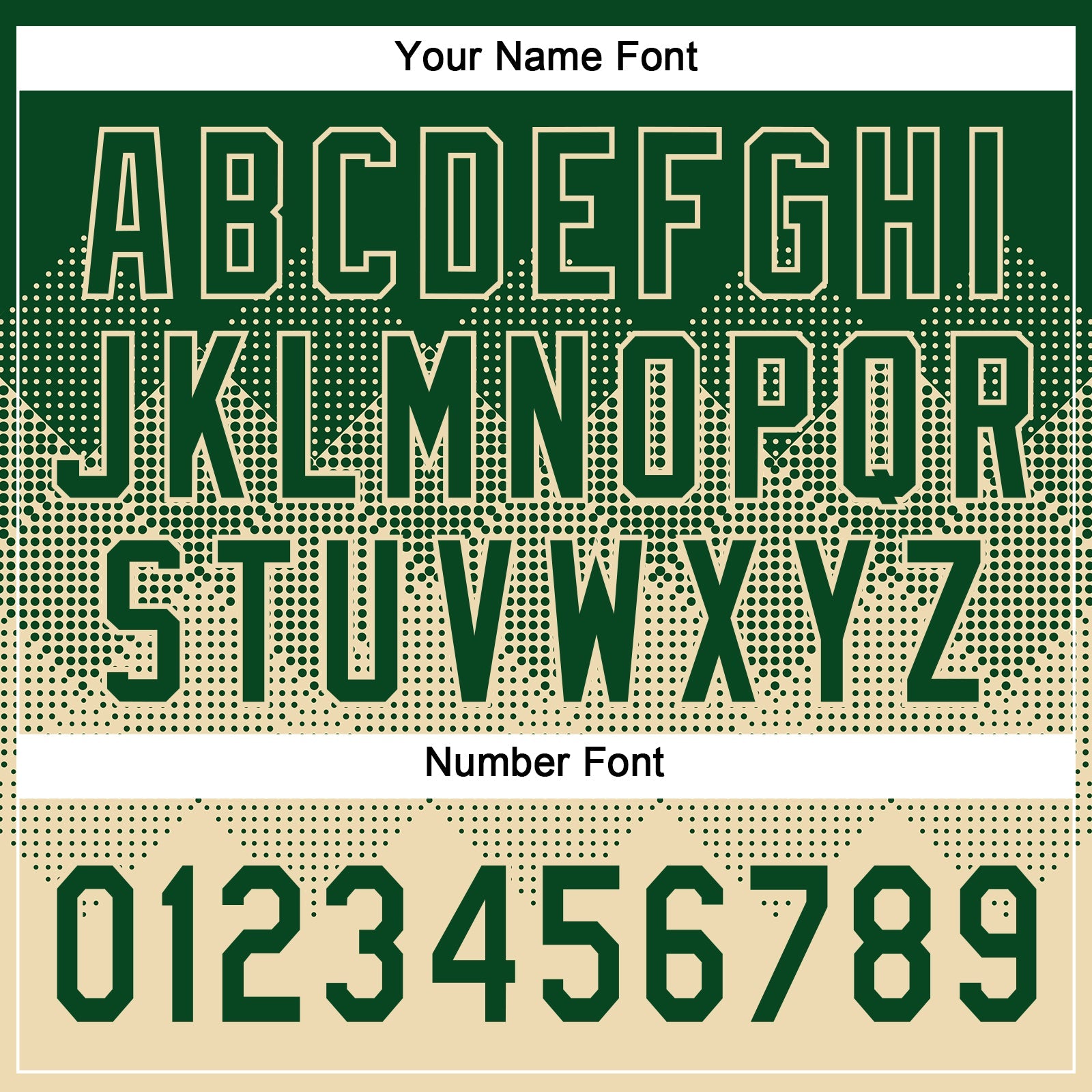 Custom Green Cream 3D Gradient Square Shape Two-Button Unisex Softball Jersey