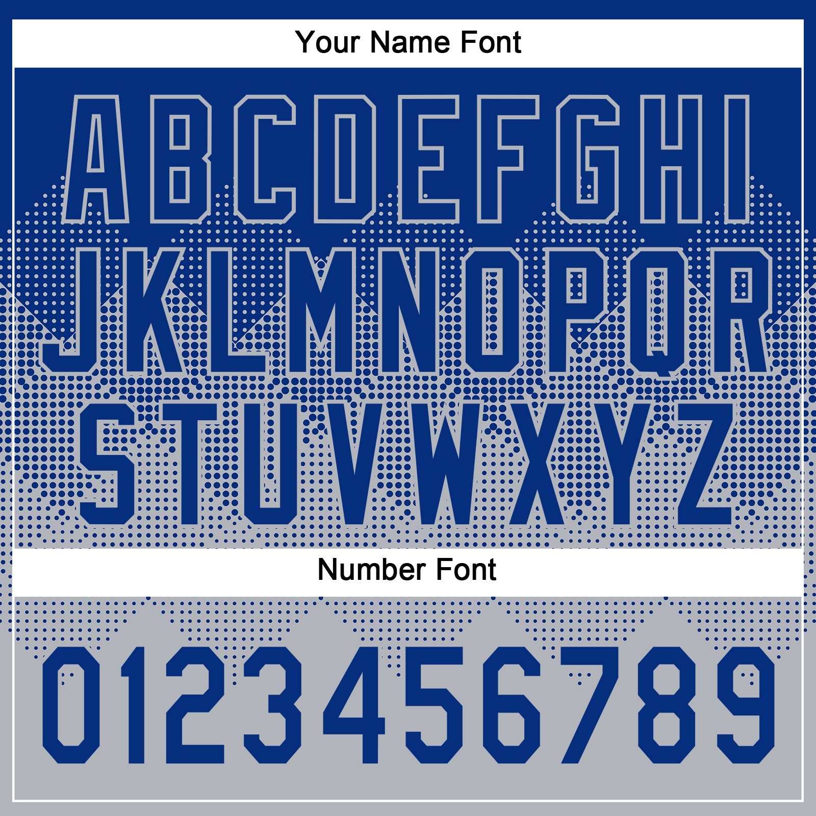 Custom Royal Gray 3D Gradient Square Shape Two-Button Unisex Softball Jersey