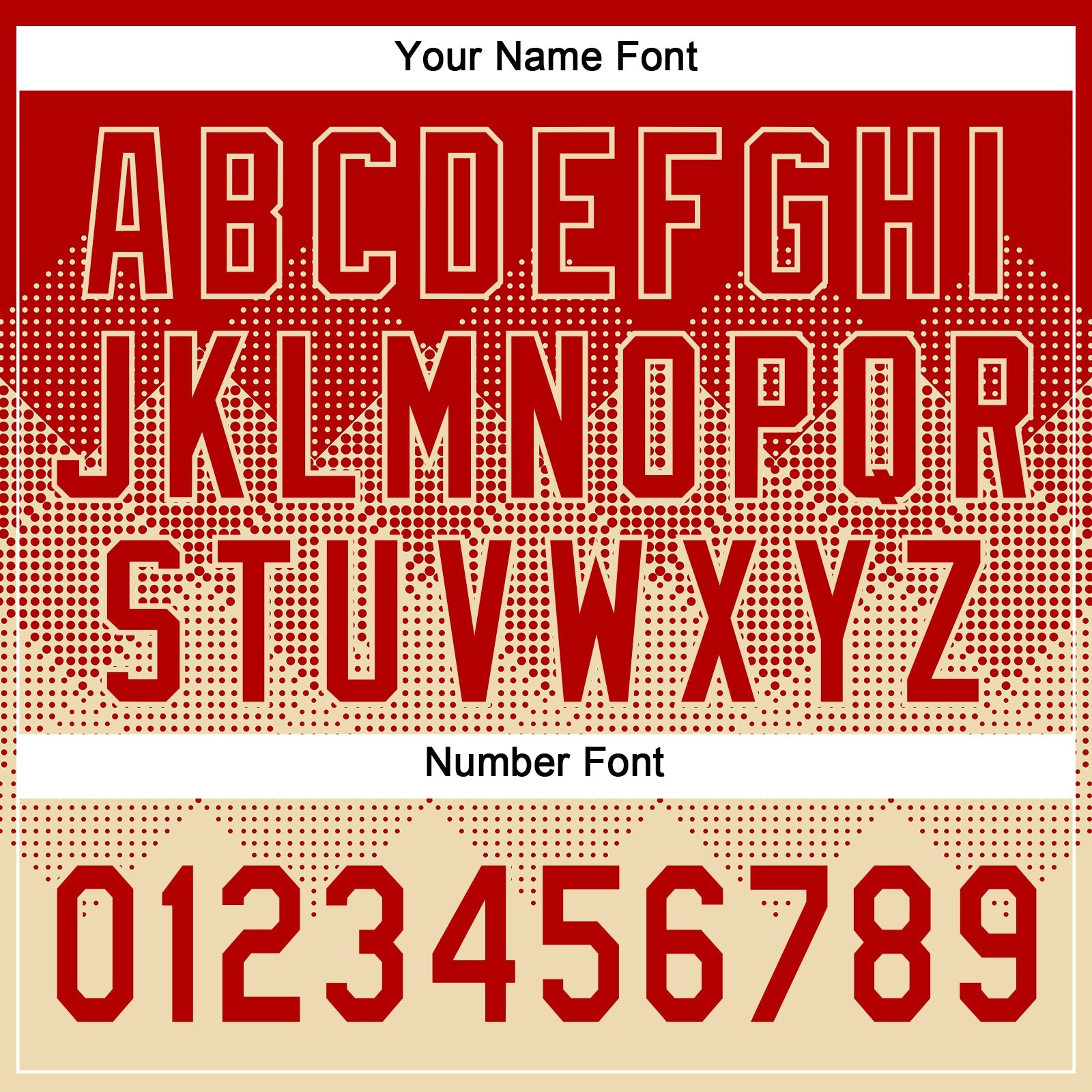 Custom Red Cream 3D Gradient Square Shape Two-Button Unisex Softball Jersey