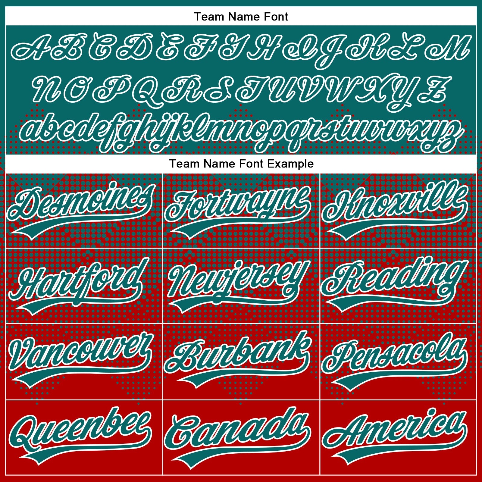 Custom Teal Red-White 3D Gradient Square Shape Two-Button Unisex Softball Jersey