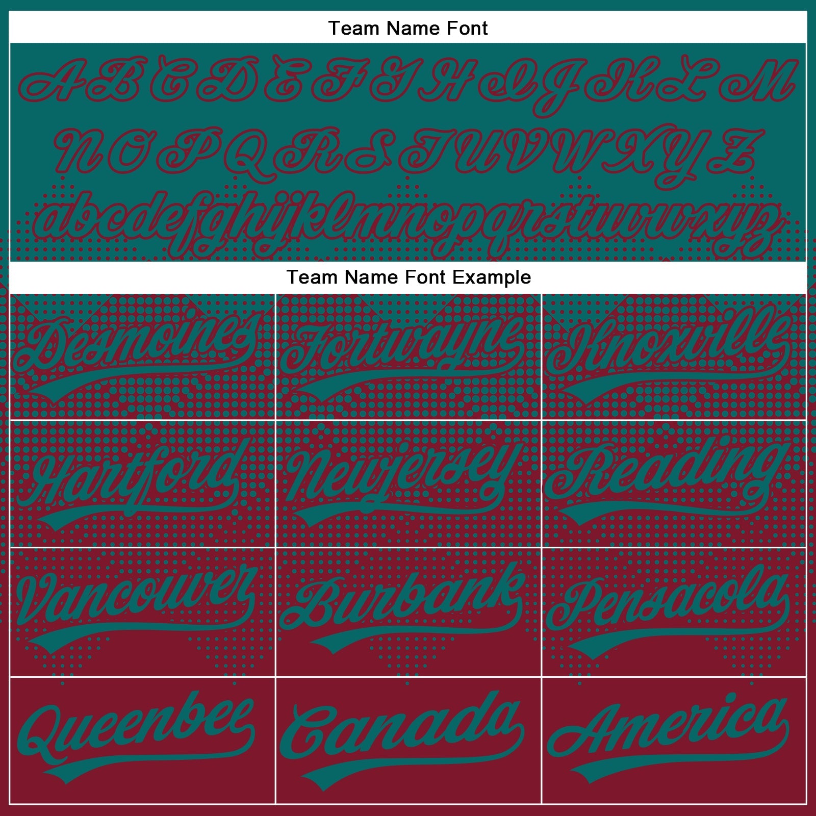 Custom Teal Crimson 3D Gradient Square Shape Two-Button Unisex Softball Jersey