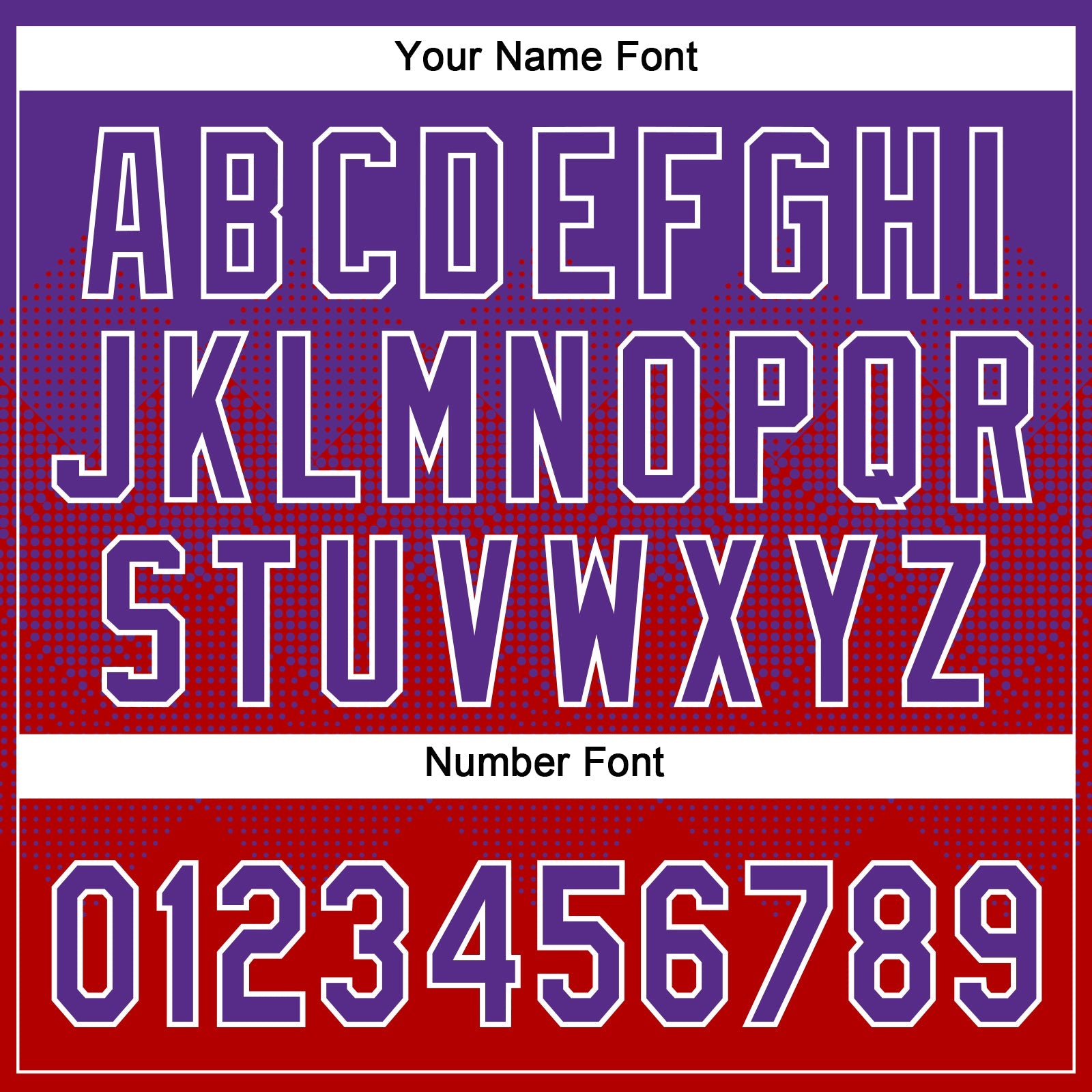 Custom Purple Red-White 3D Gradient Square Shape Two-Button Unisex Softball Jersey