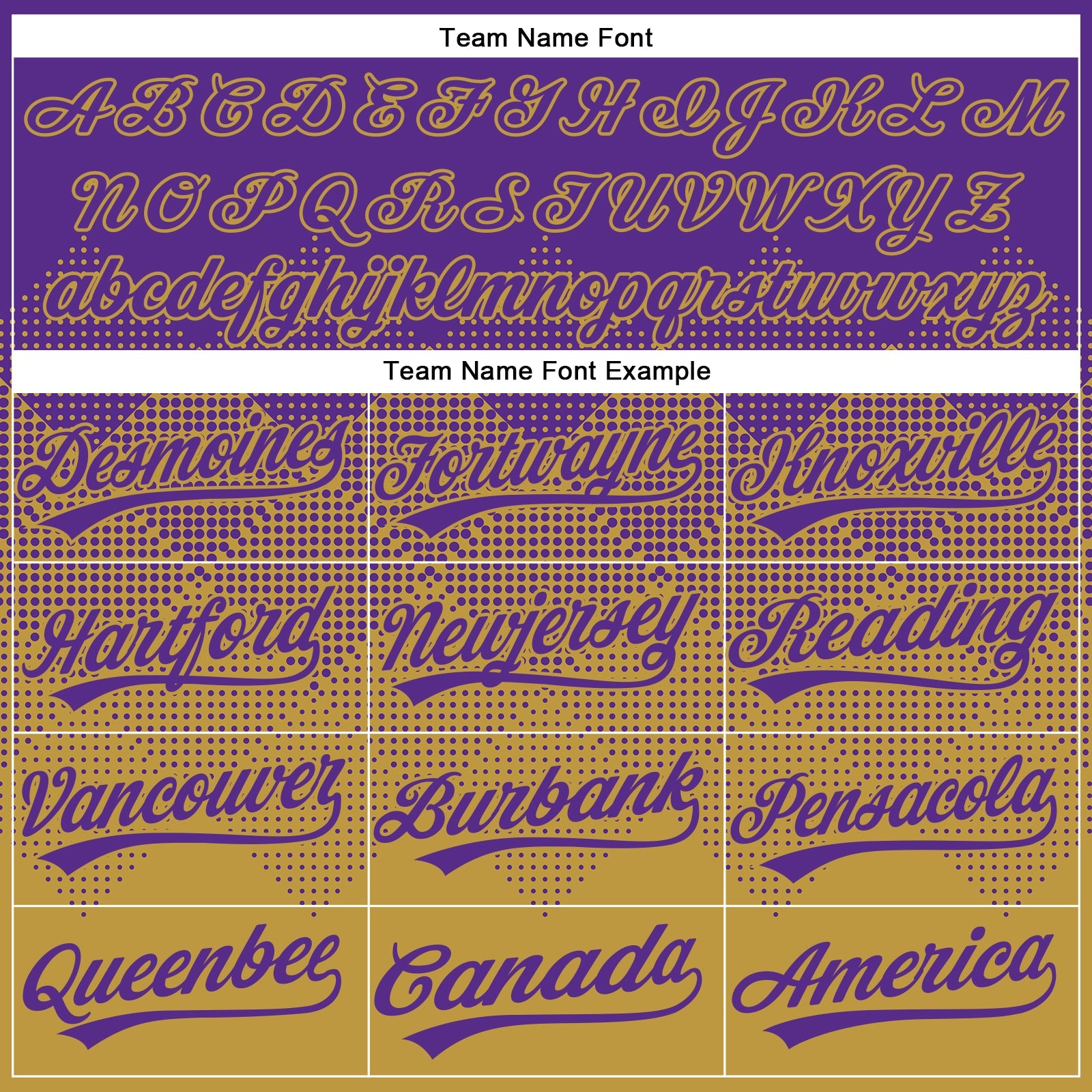 Custom Purple Old Gold 3D Gradient Square Shape Two-Button Unisex Softball Jersey