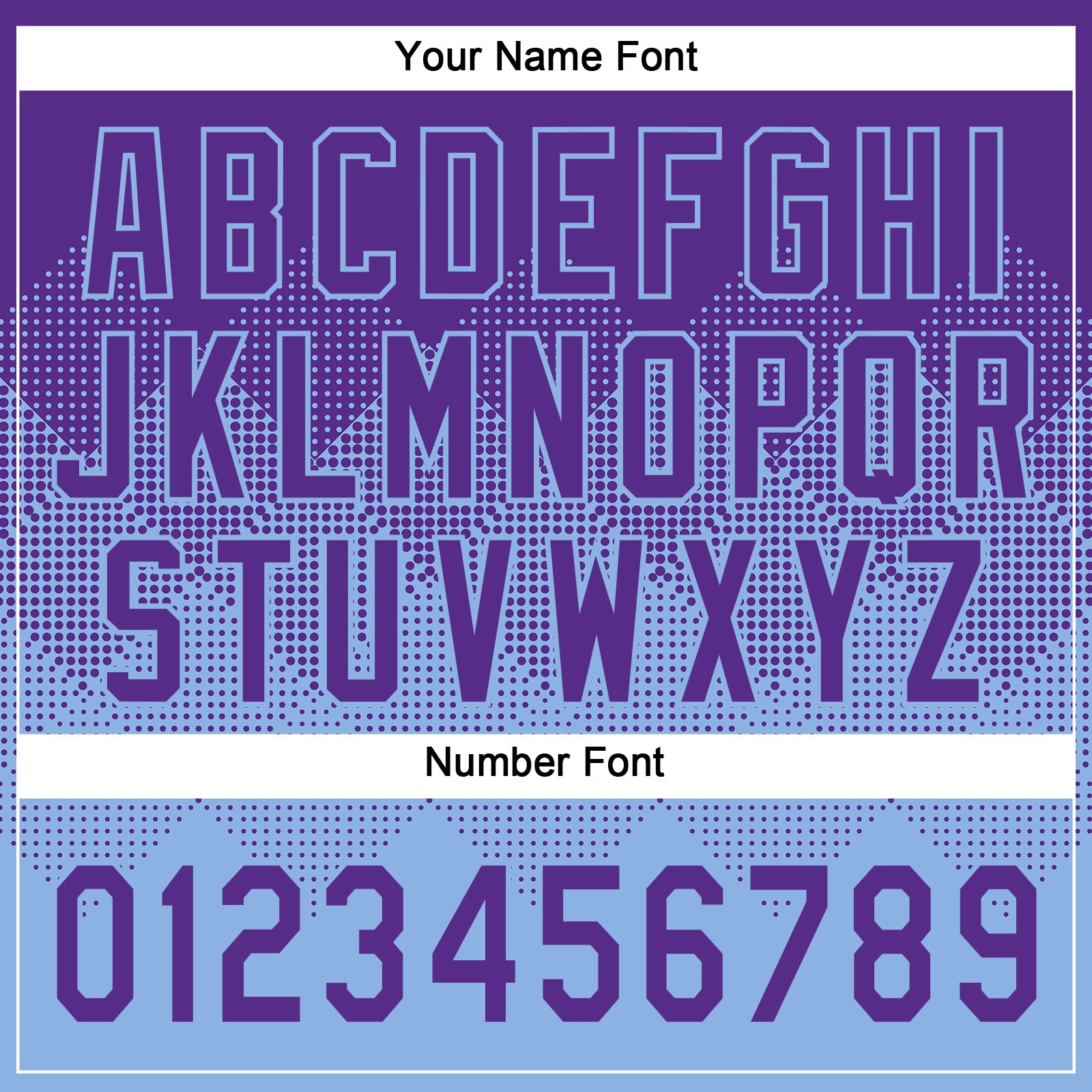 Custom Purple Light Blue 3D Gradient Square Shape Two-Button Unisex Softball Jersey