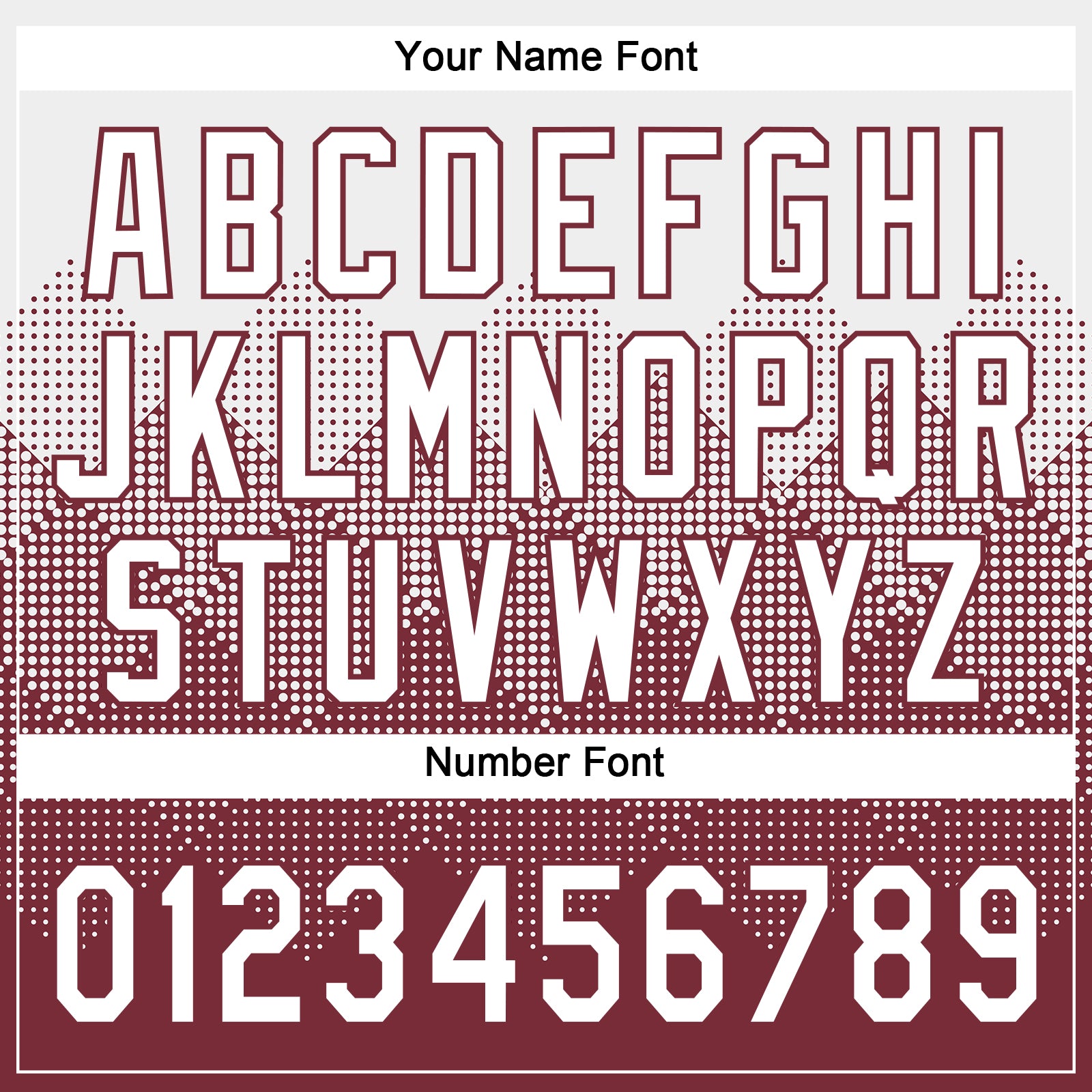 Custom White Burgundy 3D Gradient Square Shape Two-Button Unisex Softball Jersey