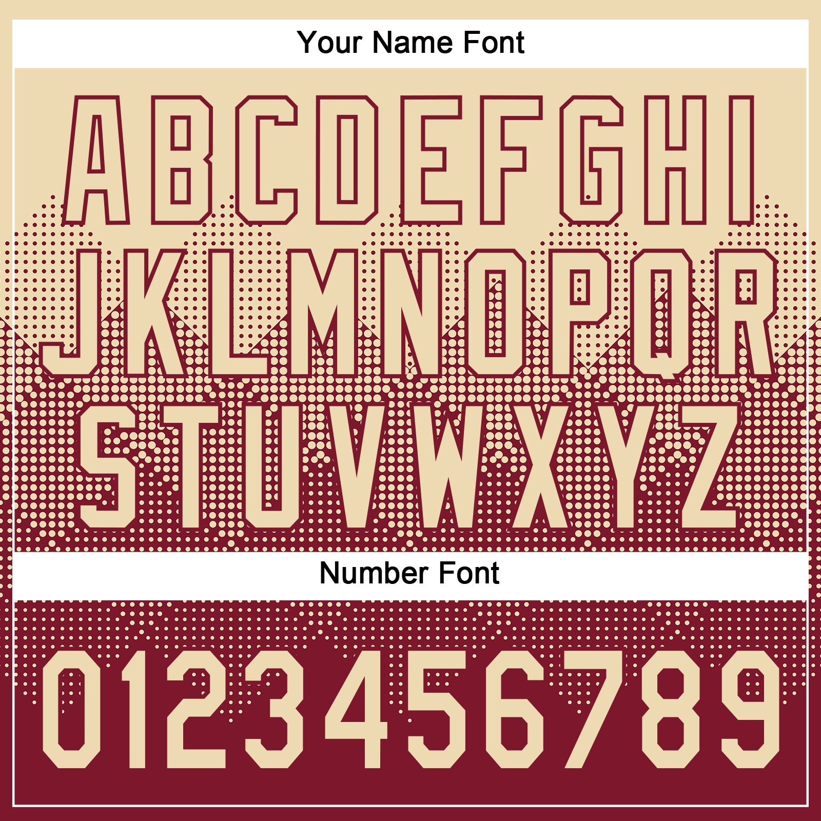 Custom Cream Crimson 3D Gradient Square Shape Two-Button Unisex Softball Jersey