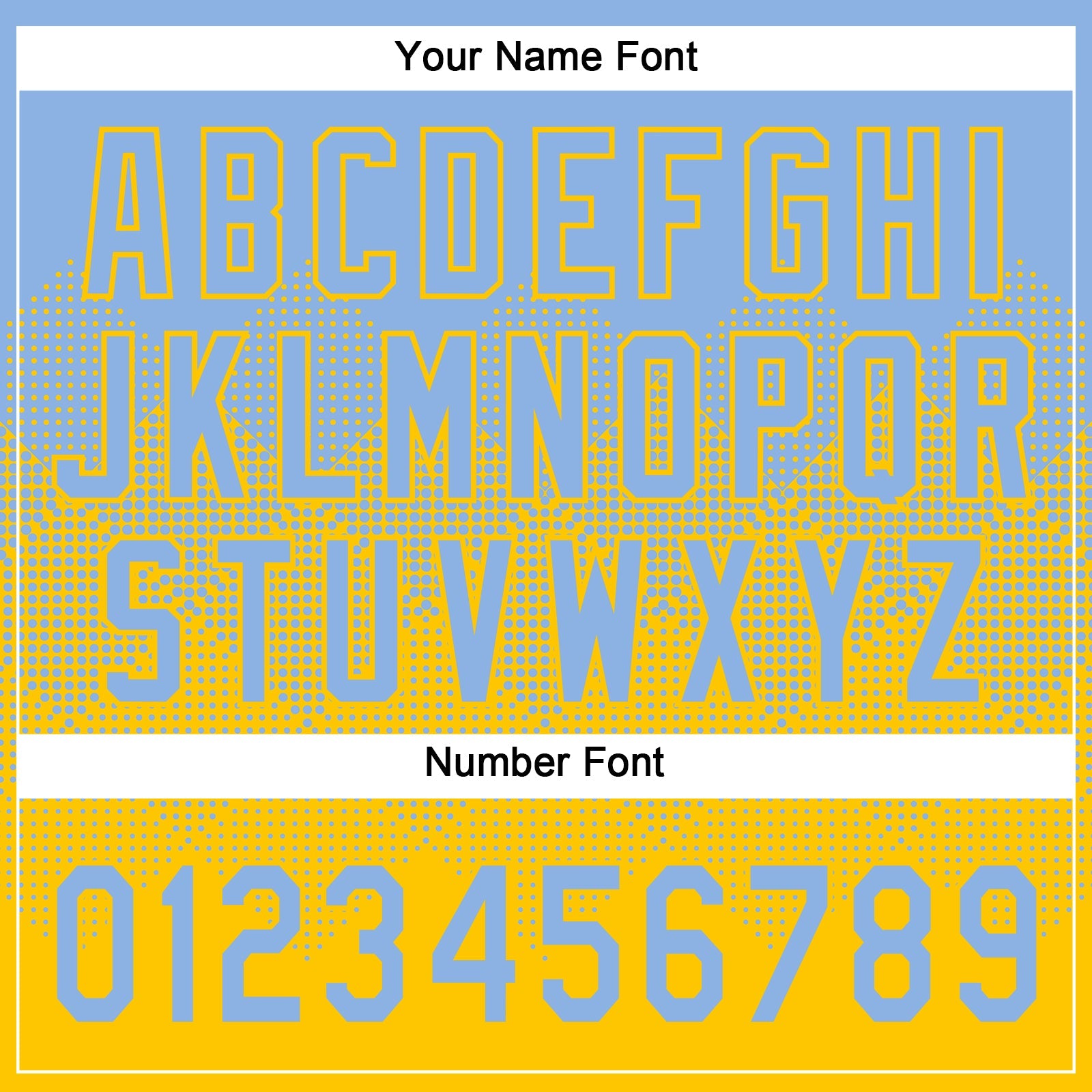 Custom Light Blue Yellow 3D Gradient Square Shape Two-Button Unisex Softball Jersey