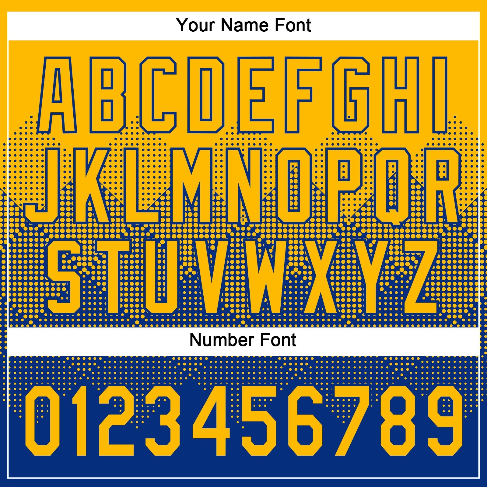 Custom Gold Royal 3D Gradient Square Shape Two-Button Unisex Softball Jersey