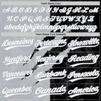 Custom Graffiti Pattern White Black-Gray 3D Scratch Two-Button Unisex Softball Jersey