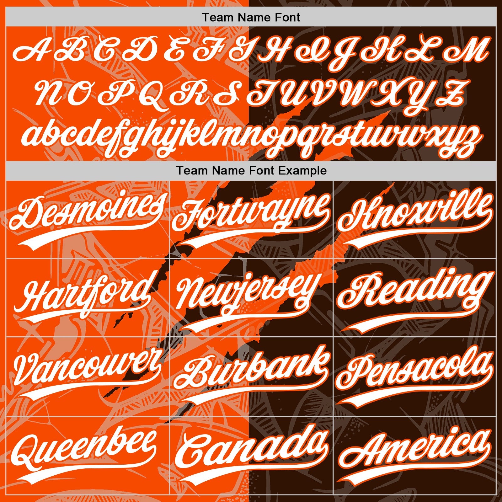 Custom Graffiti Pattern White Brown-Orange 3D Scratch Two-Button Unisex Softball Jersey