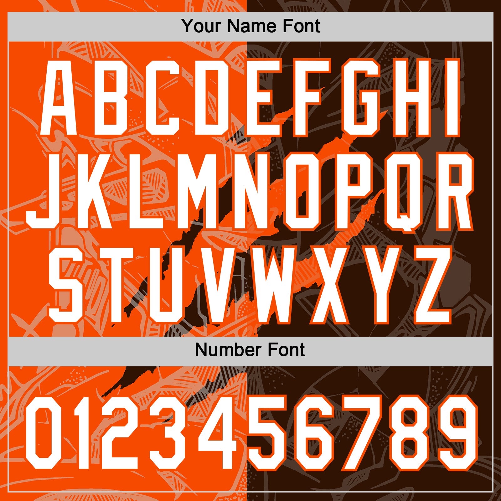 Custom Graffiti Pattern White Brown-Gold 3D Scratch Two-Button Unisex Softball Jersey