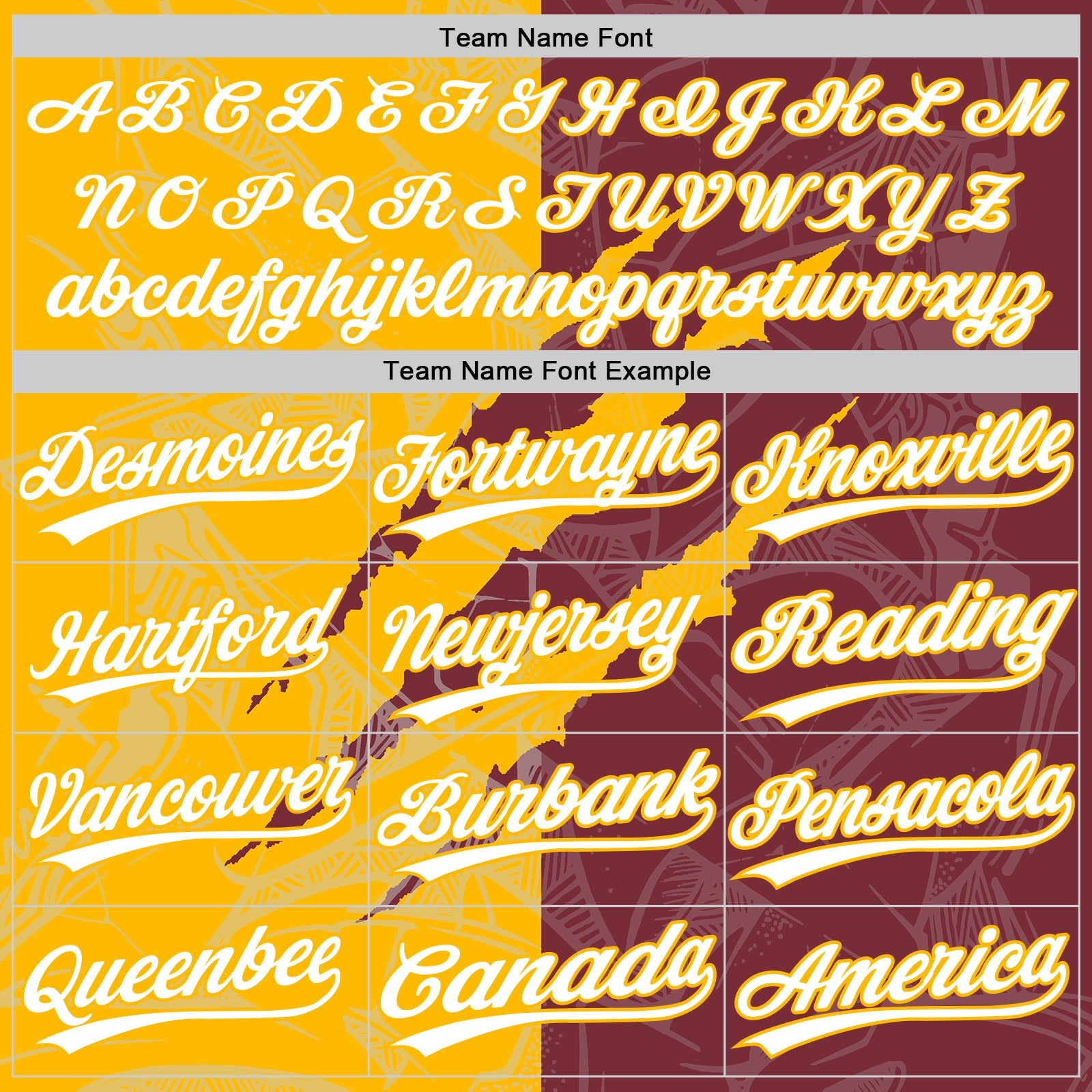 Custom Graffiti Pattern White Burgundy-Gold 3D Scratch Two-Button Unisex Softball Jersey