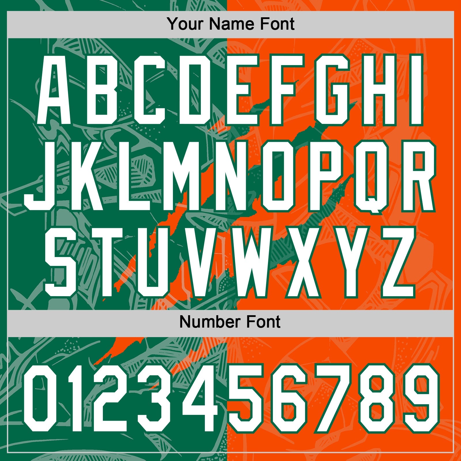 Custom Graffiti Pattern White Orange-Kelly Green 3D Scratch Two-Button Unisex Softball Jersey