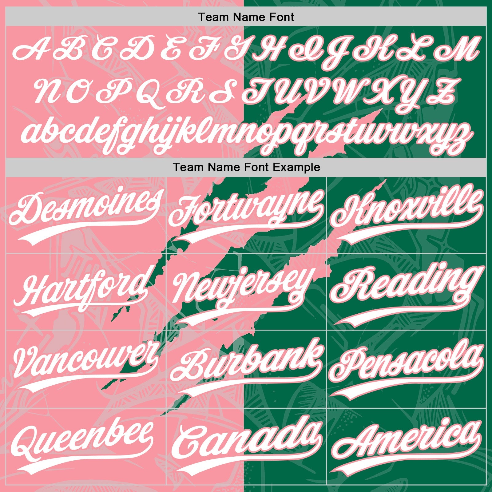 Custom Graffiti Pattern White Kelly Green-Medium Pink 3D Scratch Two-Button Unisex Softball Jersey