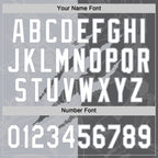 Custom Graffiti Pattern White Steel Gray-Gray 3D Scratch Two-Button Unisex Softball Jersey