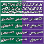 Custom Purple Kelly Green-Black Split Fashion Performance T-Shirt