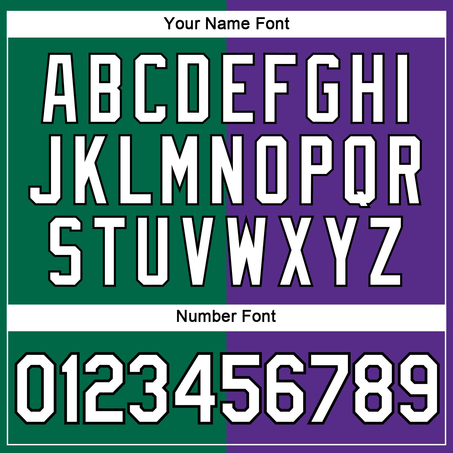 Custom Purple Kelly Green-Black Split Fashion Performance T-Shirt