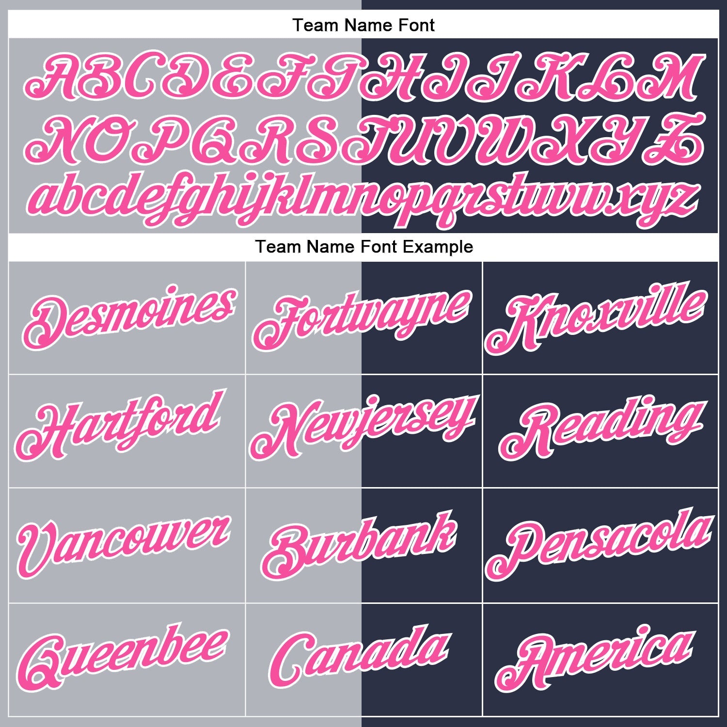 Custom Navy Pink-Gray Split Fashion Performance T-Shirt