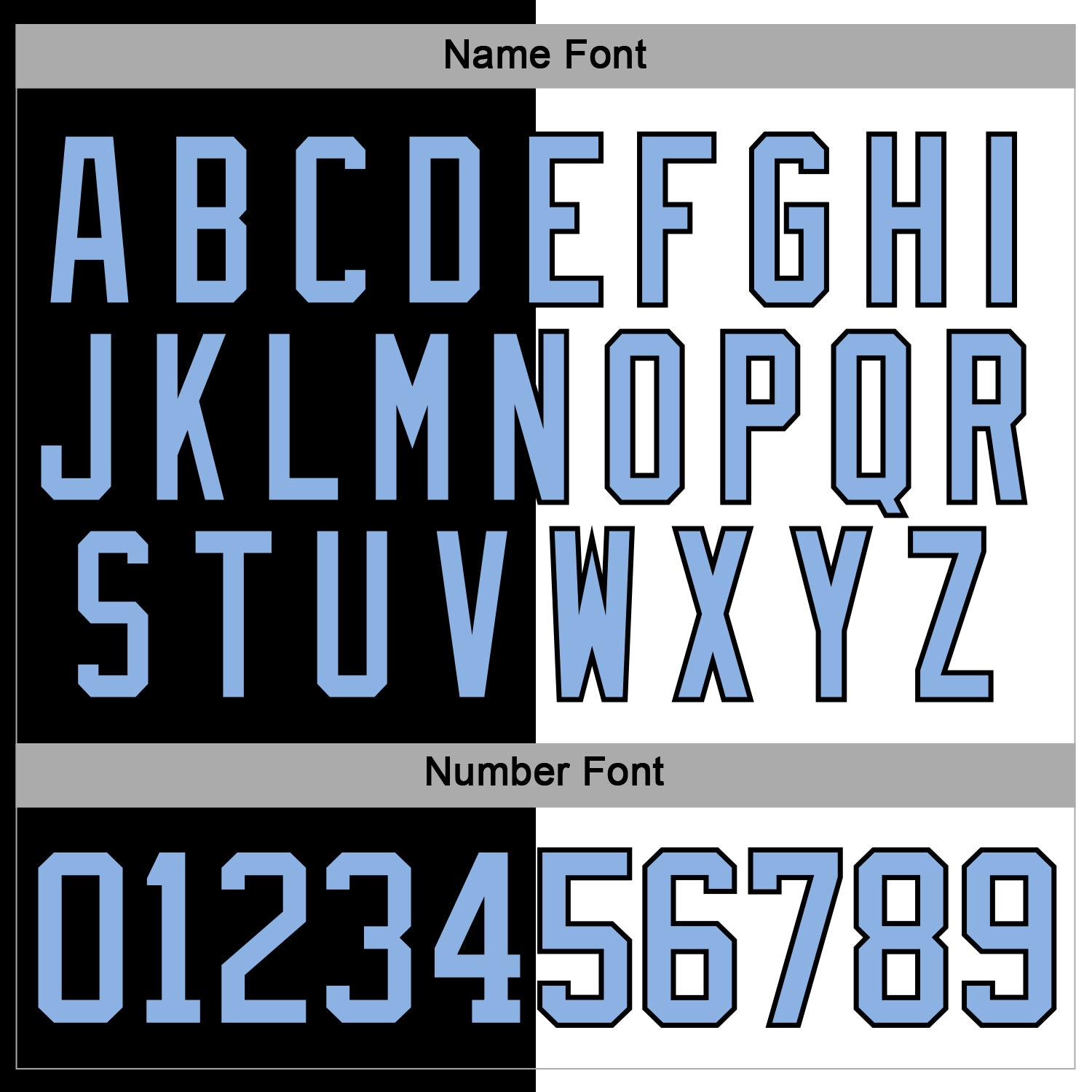 Custom Black Light Blue-White Split Fashion Hockey Lace Neck Jersey