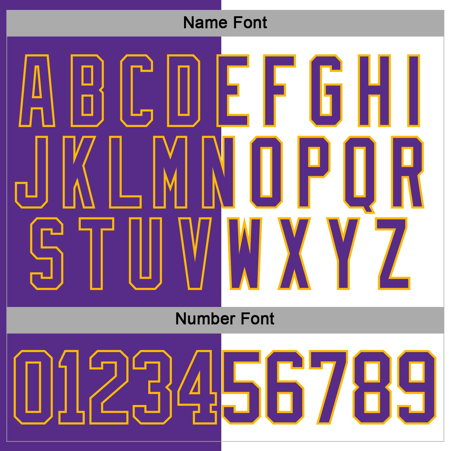 Custom Purple Gold-White Split Fashion Hockey Lace Neck Jersey