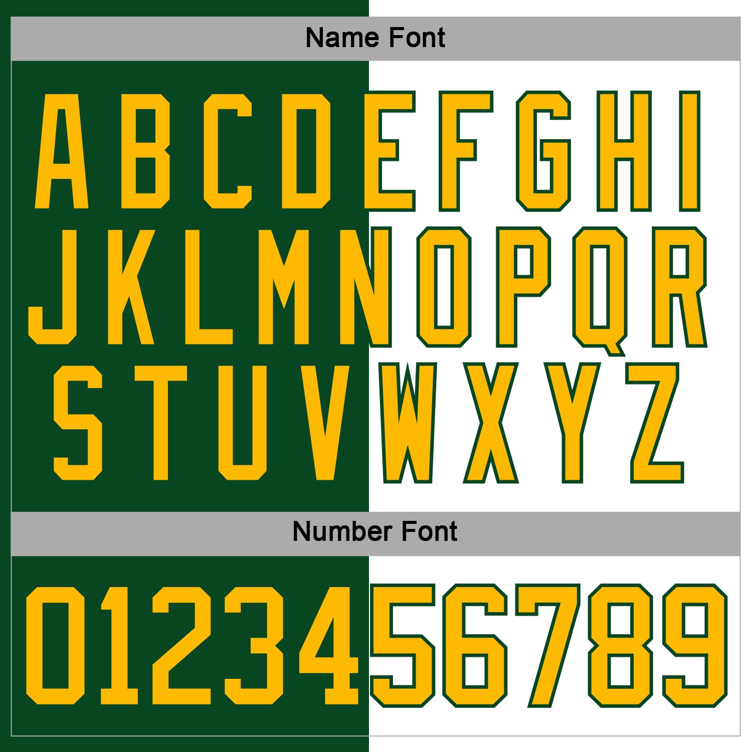 Custom Green Gold-White Split Fashion Hockey Lace Neck Jersey