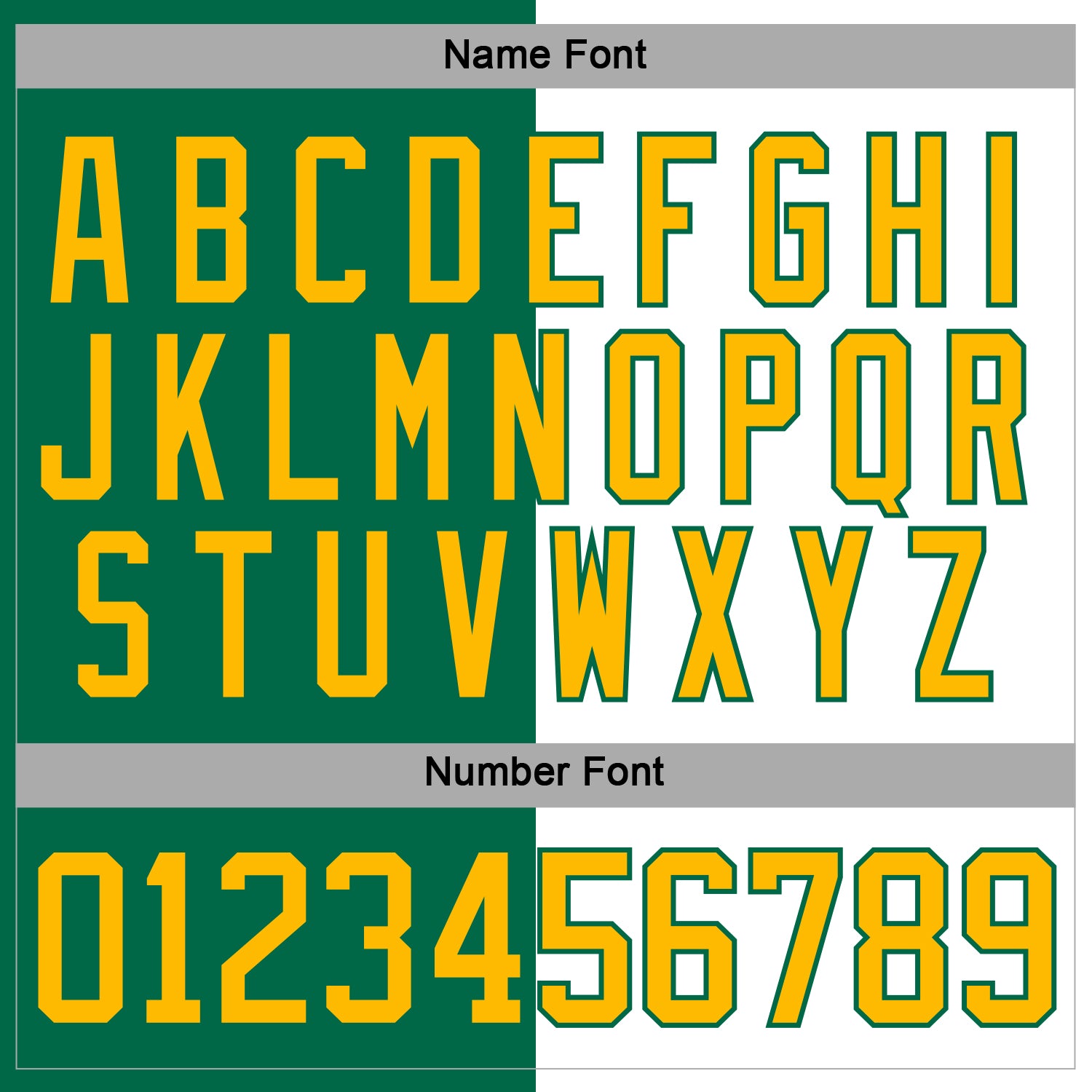 Custom Kelly Green Gold-White Split Fashion Hockey Lace Neck Jersey