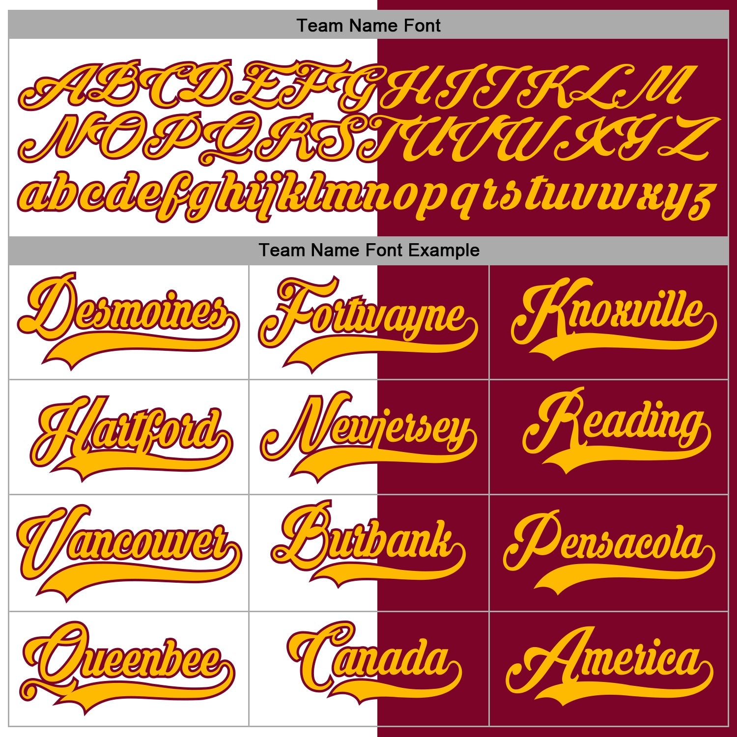 Custom Maroon Gold-White Split Fashion Hockey Lace Neck Jersey