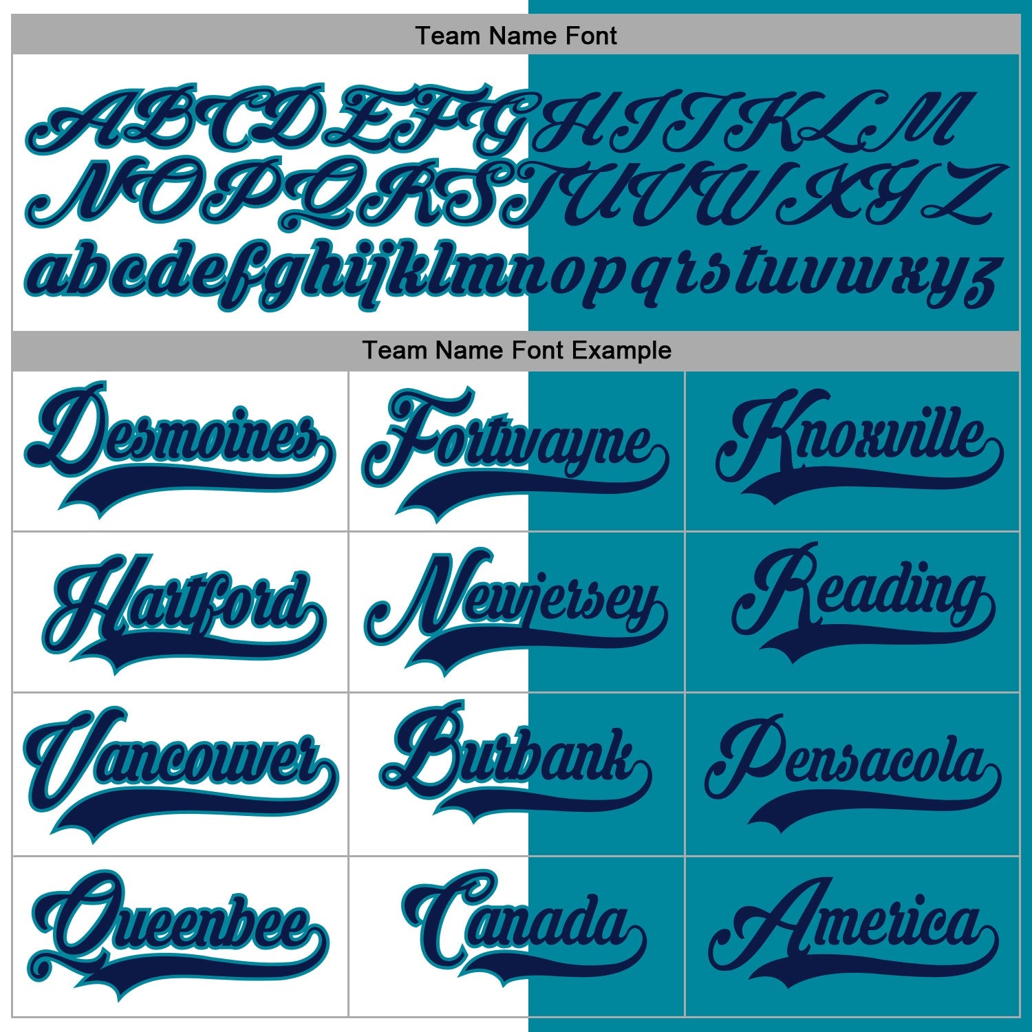 Custom Teal Navy-White Split Fashion Hockey Lace Neck Jersey