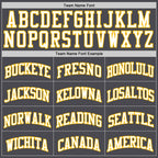 Custom Steel Gray White-Gold Authentic Basketball Jersey