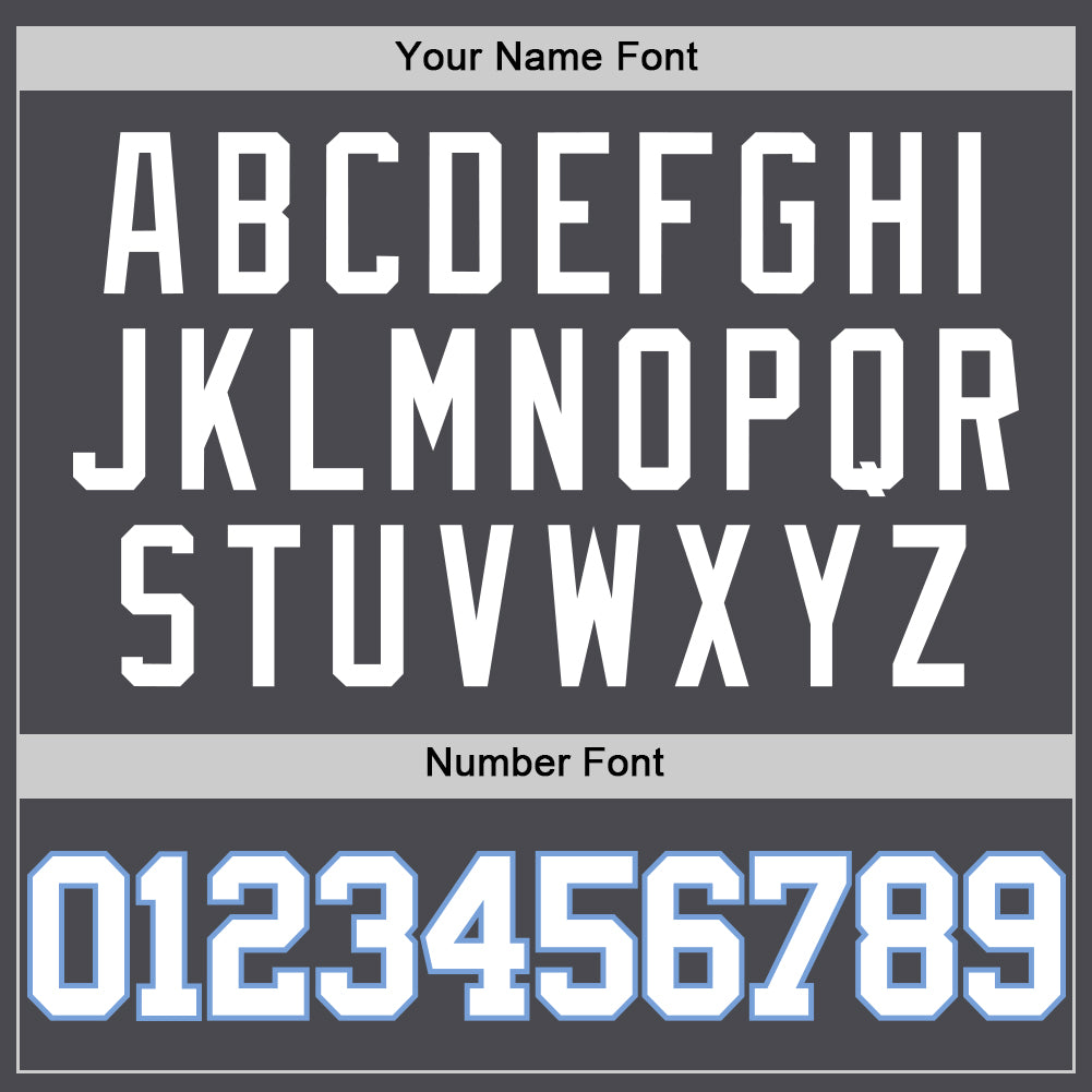 Custom Steel Gray White-Light Blue Authentic Basketball Jersey