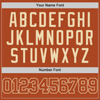 Custom Texas Orange Cream Authentic Basketball Jersey