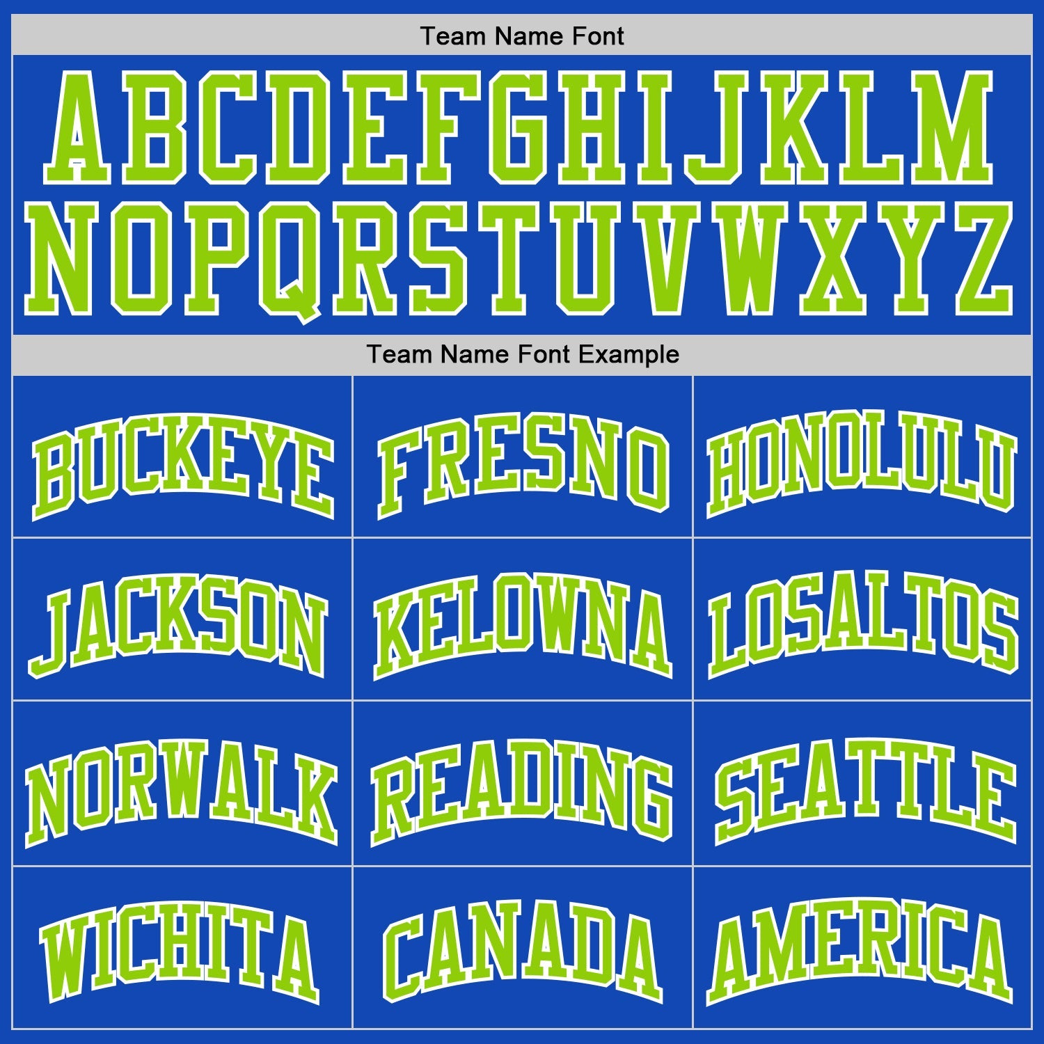 Custom Thunder Blue Neon Green-White Authentic Basketball Jersey