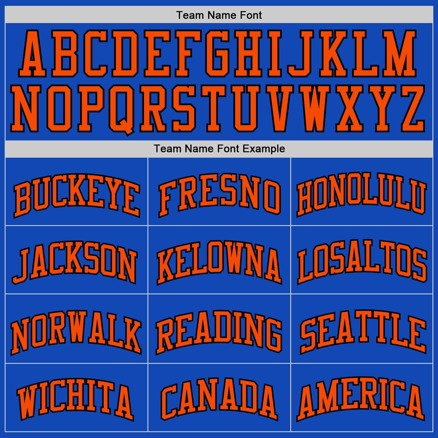 Custom Thunder Blue Black-Orange Authentic Basketball Jersey