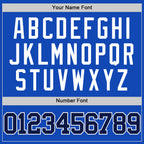 Custom Thunder Blue Navy-White Authentic Basketball Jersey